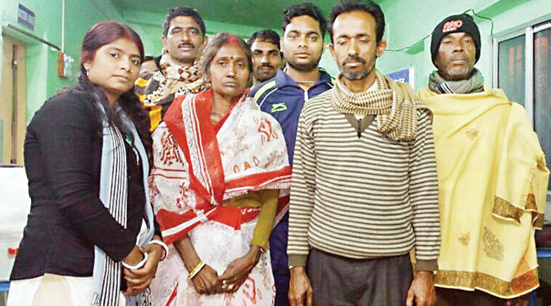 Birbhum: Missing woman reunited with family, curtsey social media