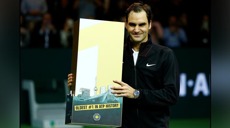 Aged 36, Roger Federer becomes oldest no 1 in ATP history