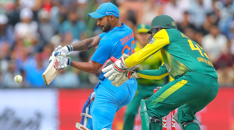 বাইশ গজে কামাল ধাওয়ান-ভুবির, টি-২০ ম্যাচেও অপ্রতিরোধ্য ভারত