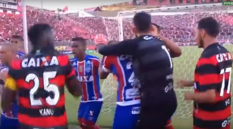 Unprecedented! Vitoria Vs Bahia match abandoned after 10 red and 8 yellow cards