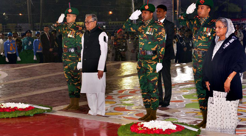 Bangladesh PM Shekh Haseena paid tribute to martyrs on International Mother Language Day
