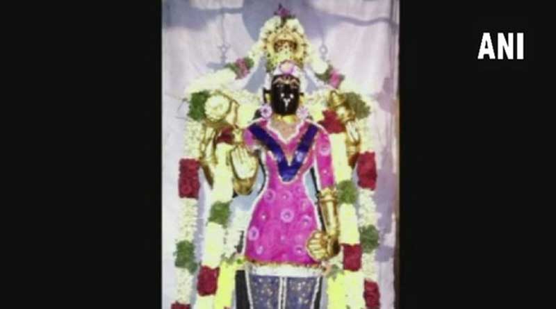 Priests suspended for decorating idol in 'salwar kameez' in Tamil Nadu