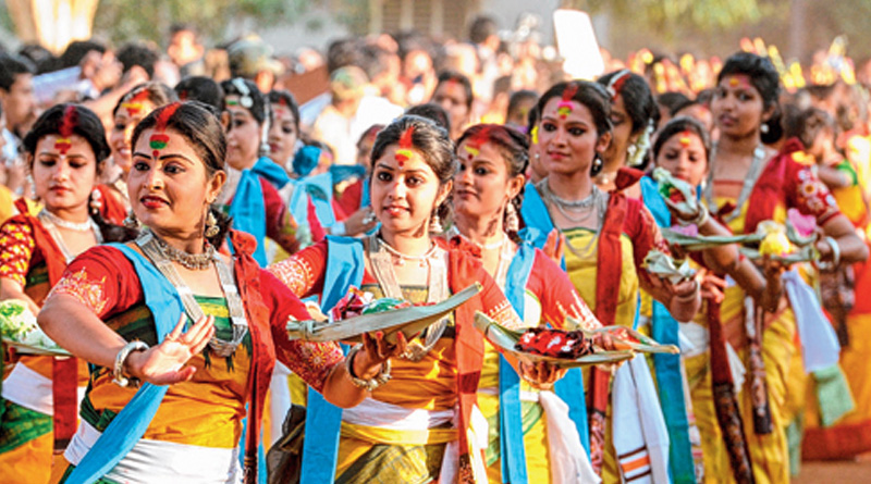 বসন্তোৎসবের স্থানবদল, দোলের দিন অনুষ্ঠান হবে পৌষমেলার মাঠে