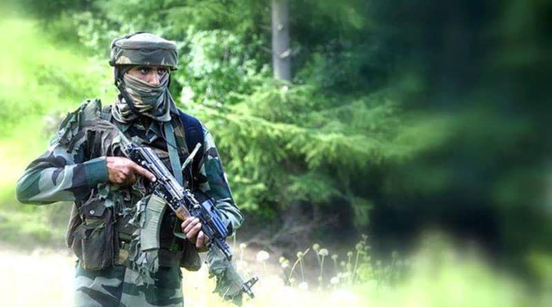 Forces gun down four terrorists in Kashmir