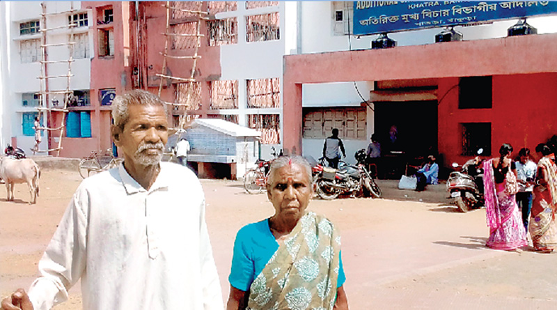 Bankura: Elderly couple thrown out of home by son, wife
