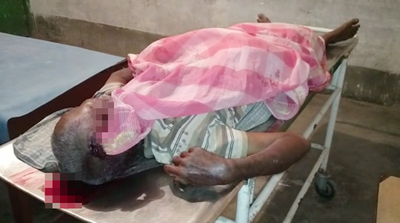 পারিবারিক অশান্তির জেরে মদ্যপ বাবাকে কুপিয়ে খুন করল ছেলে