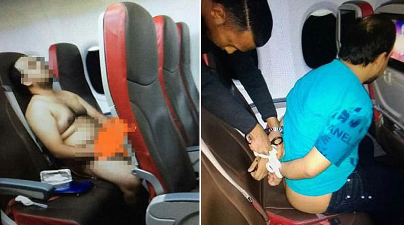 Bangladeshi national attacks stewardess during a flight from Malaysia