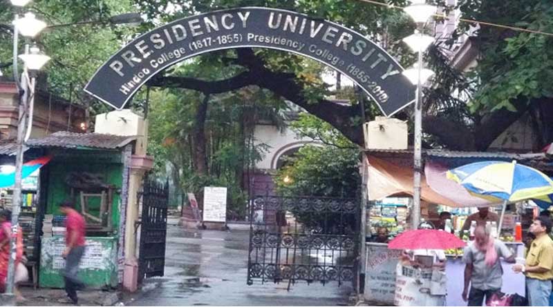 Hindu Hostel row: Presidency University students start sit-in demonstration