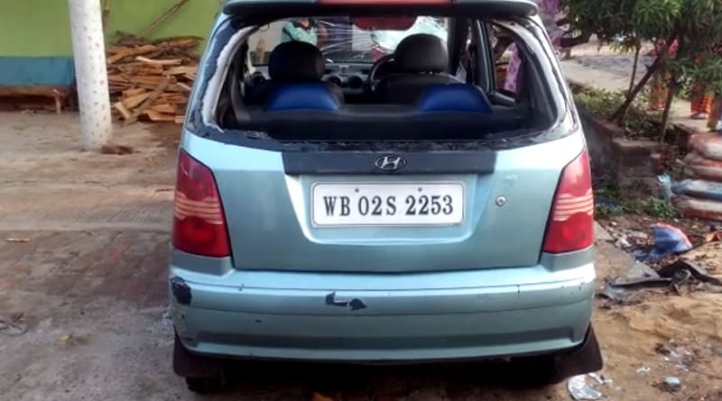 car-vandalised