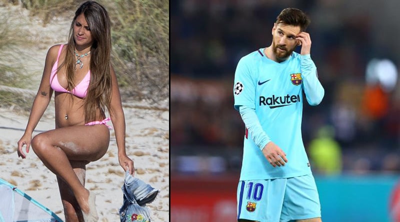 Messi’s wife trolled after Barcelona bows to Roma in Champions League
