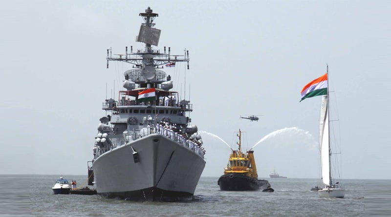 Indian Navy’s tongue-in-cheek greeting to Chinese armada
