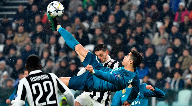 Champions League: Ronaldo's bicycle kick goal for Real Madrid mesmerizes world