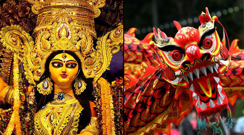 বাঙালির শ্রেষ্ঠ উৎসবে শরিক হতে শহরের দুর্গাপুজোর স্পনসর এবার চিন