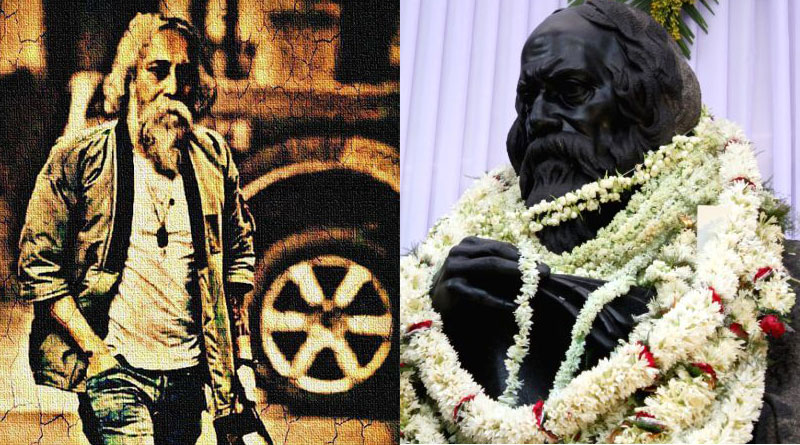 Floral tribute obsolete! RN Tagore in Bengali Gen-Y’s troll, memes