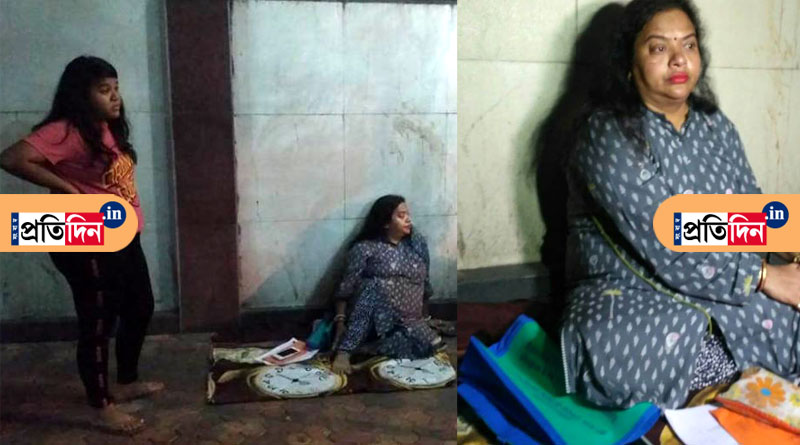 মেয়ের ভিসায় সই নিয়ে সমস্যা, মেয়রের বাড়ির সামনে ধরনায় স্ত্রী