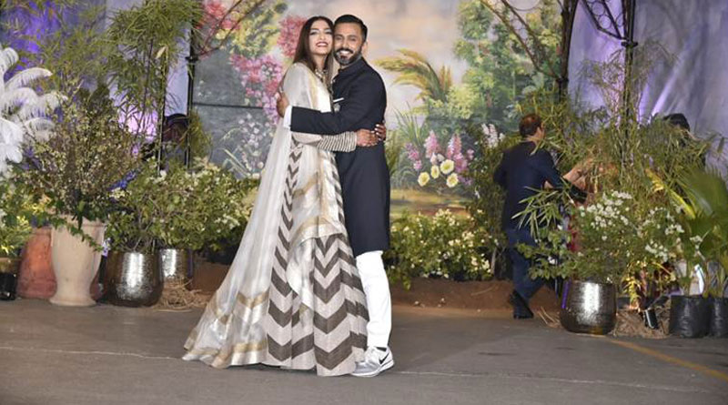 Guest attending Sonam Kapoor's wedding reception