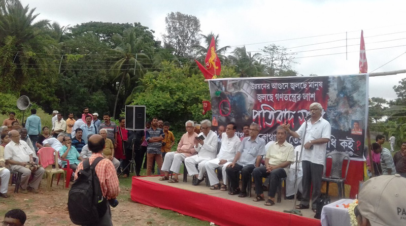 রাজ্য সরকারের শর্ট সার্কিট হয়েছে, কাকদ্বীপের প্রতিবাদ সভা থেকে তোপ সেলিমের