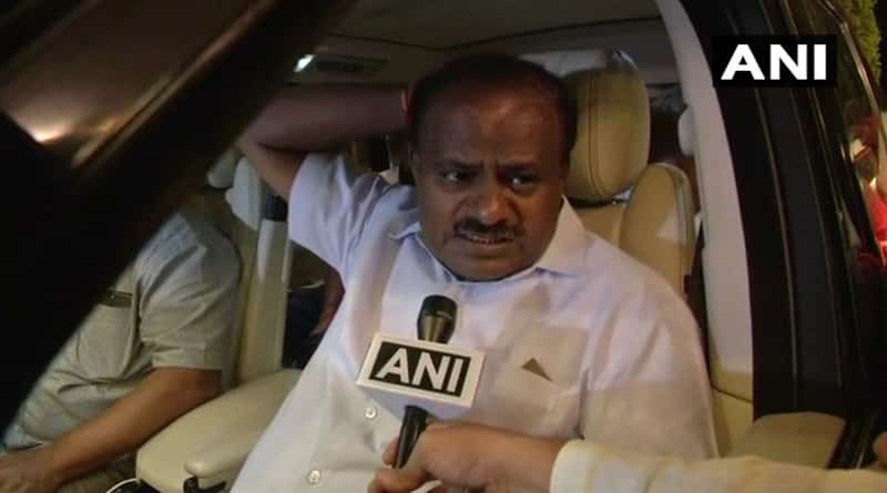 he’s not happy with the present situation of heading a coalition govt, says teary-eyed Kumaraswamy