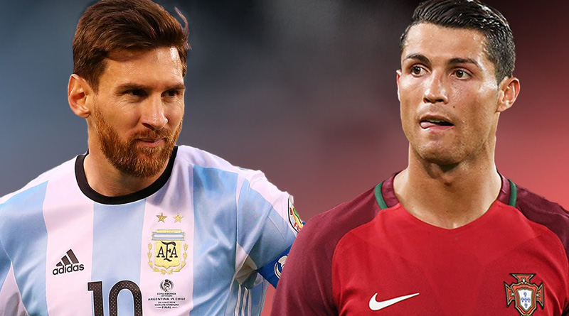 Messi or Ronaldo, Who performs better in international tournaments | Sangbad Pratidin
