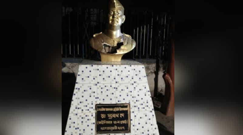 ফের আক্রান্ত বাংলার মনীষী, ভাঙা হল নেতাজির আবক্ষ মূর্তি