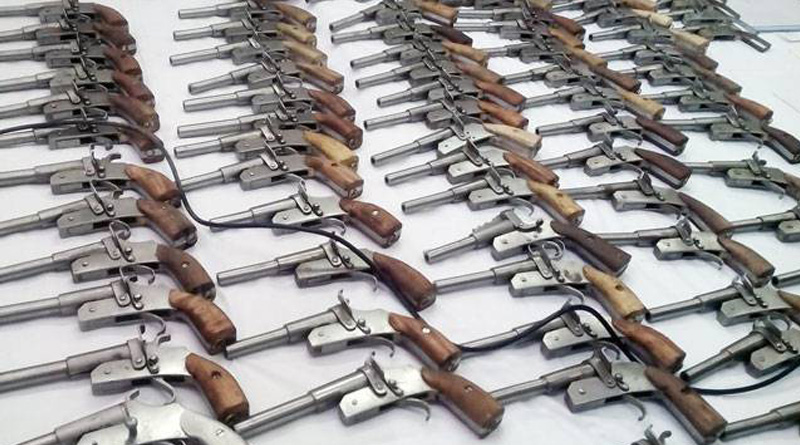 Four arrested from Bihar, 80 pistols recovered