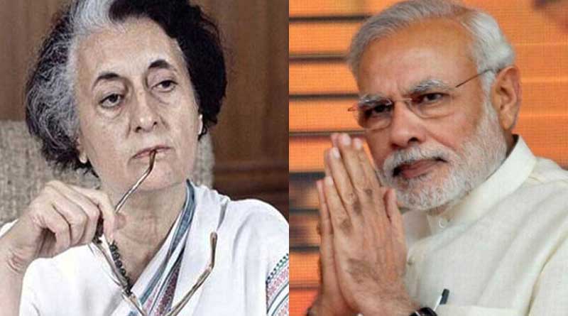 BJP dig at Indira Gandhi over emergency rule
