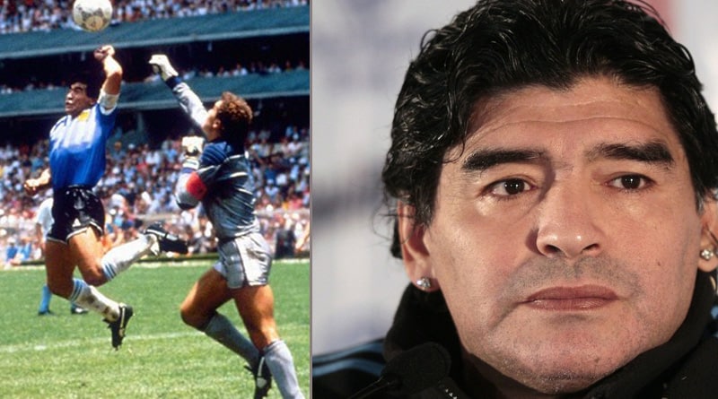 Would have arrested for hand of god goal: Diego Maradona