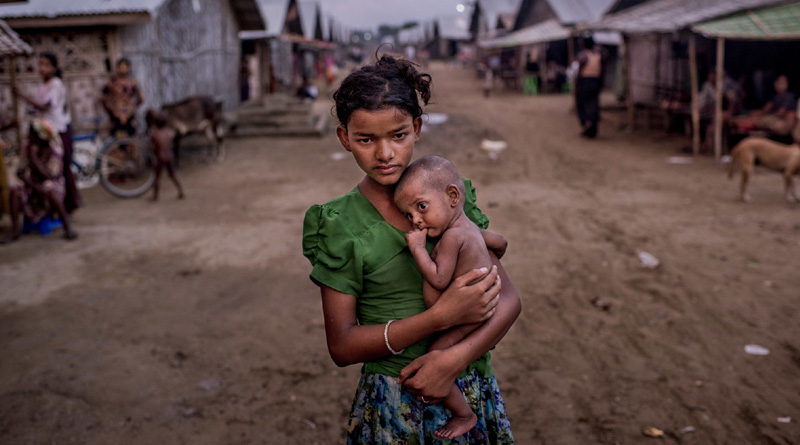 UN delegates visit Rohingya Camps