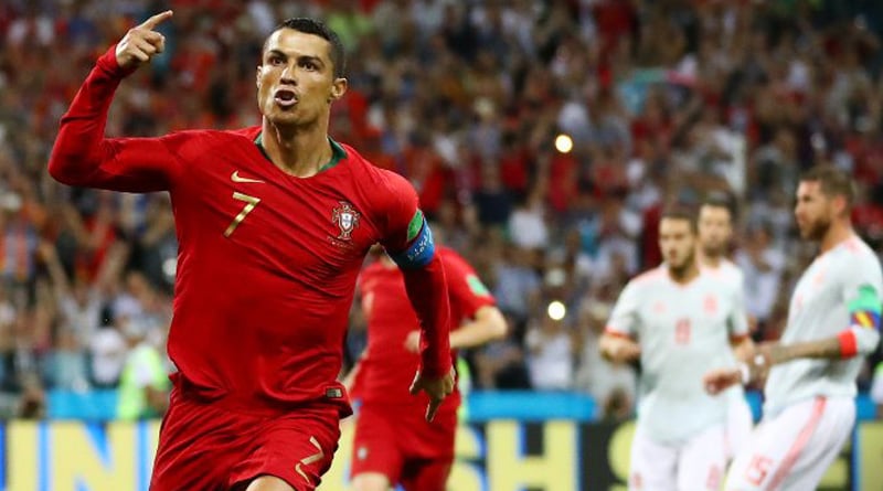 FIFA WC 18: Ronaldo's hat trick helps Portugal draw against Spain 