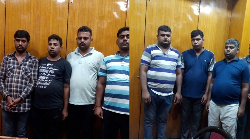 চলন্ত ট্রেনে চুরি, হাওড়ার হোটেল থেকে পাকড়াও এক ডজন দুষ্কৃতী