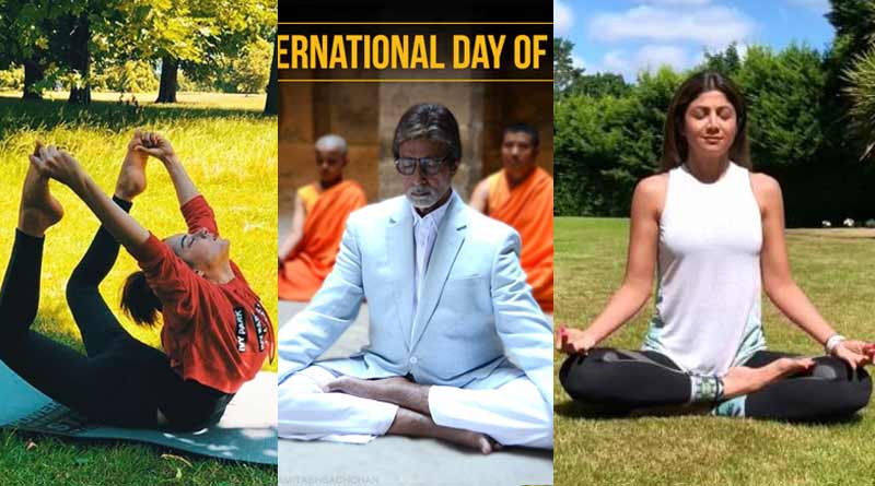 Bollywood celebs celebrates 4th International Yoga Day