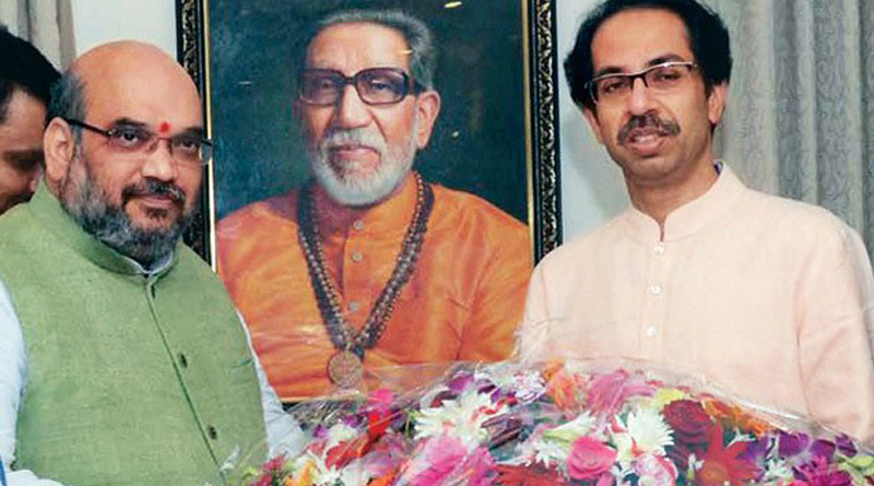 অমিতের সাক্ষাতে মিলছে ফল, জোটে থাকারই ইঙ্গিত শিব সেনার