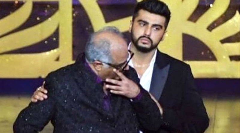 শ্রীদেবীর হয়ে পুরস্কার নিতে গিয়ে আইফার মঞ্চে চোখে জল বনির