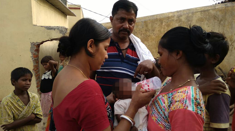 Purulia: woman left her child to 'Police Baba' to save herself