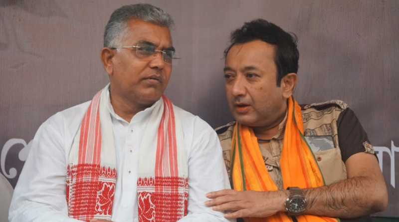বারুইপুরে পুলিশের মাথা ফাটিয়ে দেওয়ার হুমকি দিলীপ ঘোষের
