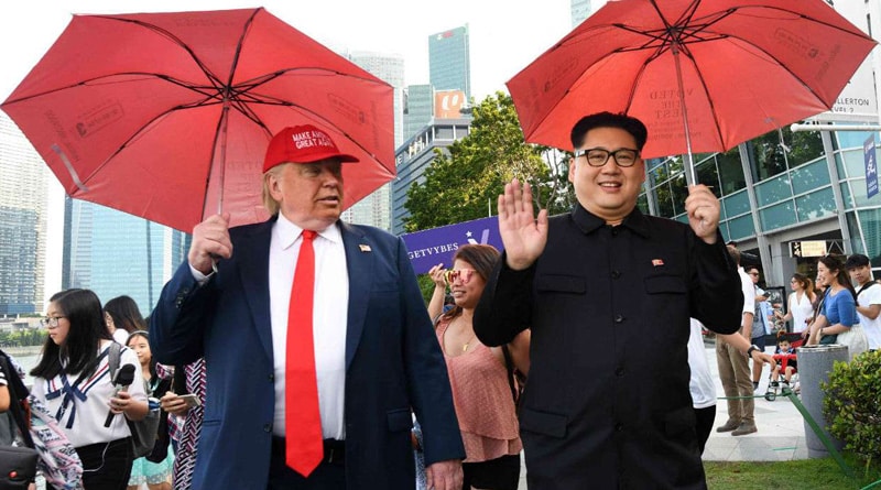 North Korean Leader Kim Jong Un arrives in Singapore