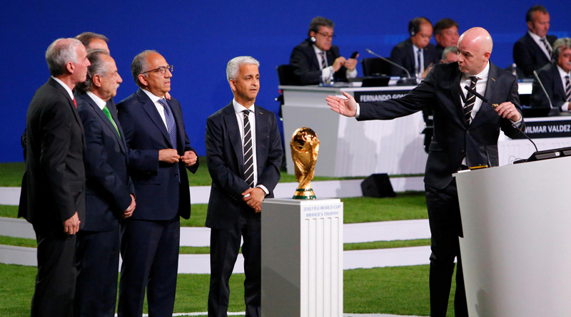 US, Canada & Mexico to host football world cup 202