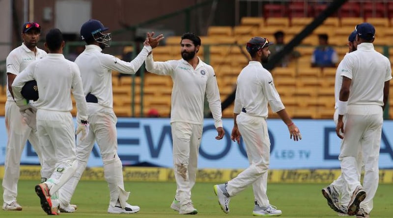 India beats Afghanistan in Bengaluru test