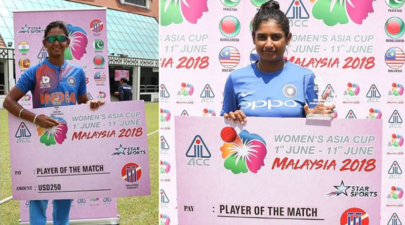 Women’s Asia Cup T20: Player-of-the-Match winners Mithali Raj gets $250