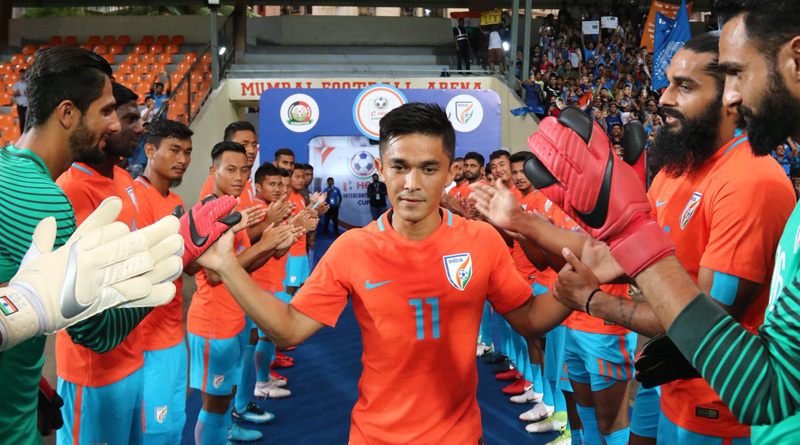 সেঞ্চুরি ম্যাচে জোড়া গোল সুনীলের, কেনিয়ার বিরুদ্ধে সহজ জয় ভারতের