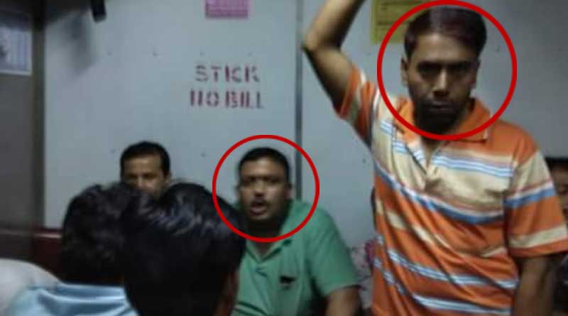 এবার চলন্ত ট্রেনে নীতি পুলিশি, ভিডিও প্রকাশ করে ফেসবুকে সোচ্চার মহিলা