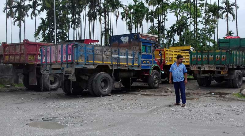 Truckers go off the road protesting fuel price hike