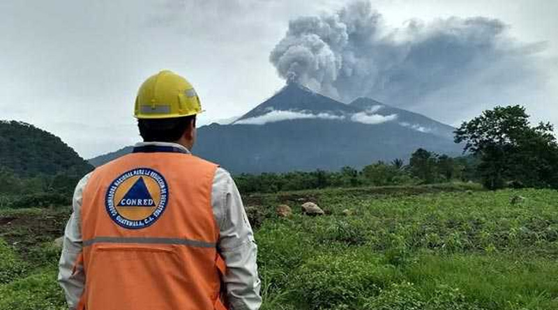 Guatemalan volcano erupts, at least 25 killed