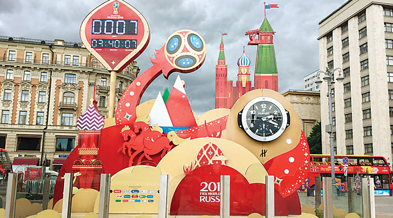 No frenzy in Russia over FIFA 2018 football WC
