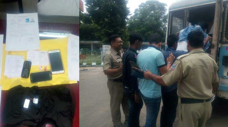 সেনার চাকরির পরীক্ষায় ‘হাইটেক’ জালিয়াতি, পুলিশের জালে ৫