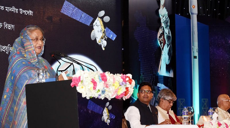 বঙ্গবন্ধু স্যাটেলাইট আর্থ-সামাজিক উন্নয়নে ভূমিকা রাখবে, আশা হাসিনার