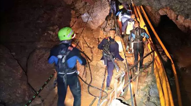 4 Thai Soccer Team Boys Evacuated From Cave