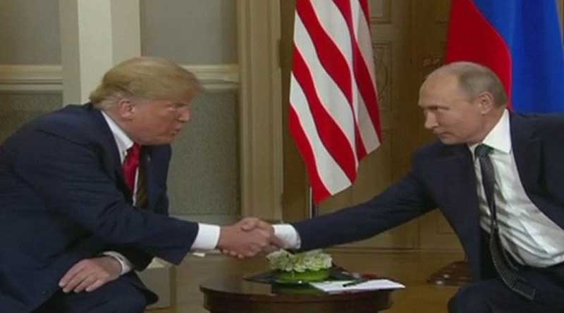 United States President Donald Trump met with his Russian counterpart Vladimir Putin