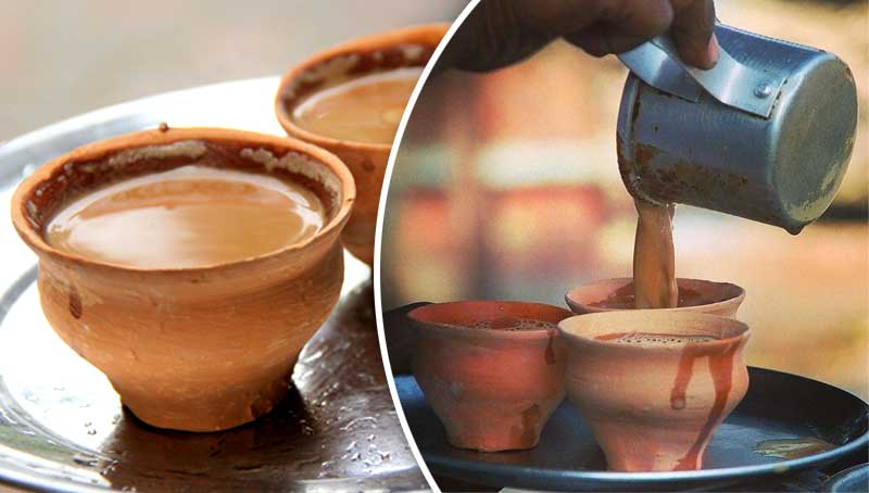 Disgusting! Tea sellers using discarded earthen pots