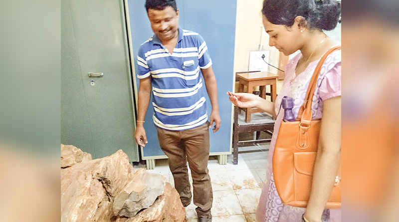 পাহাড়ের নিচে ১০ কোটি বছরের জীবাশ্ম, বীরভূমে ঐতিহাসিক খোঁজ